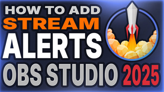 how to add stream alerts obs studio 2025