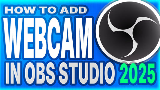 How to add a webcam in to OBS