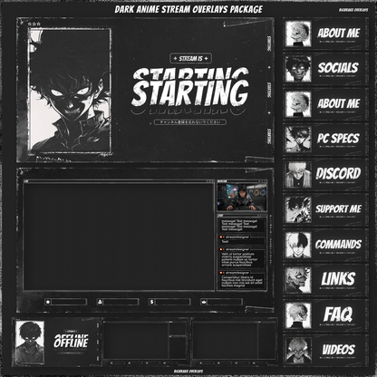 Dark Anime Stream Package
