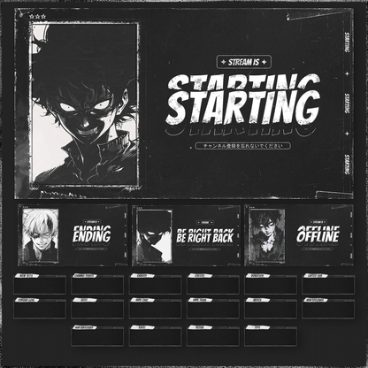 Dark Anime Stream Package