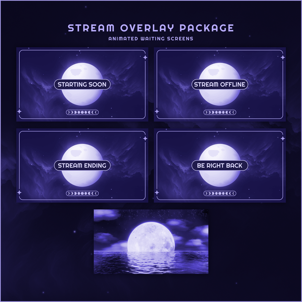 Purple Star Stream Pack – BIGBRAUZ OVERLAYS