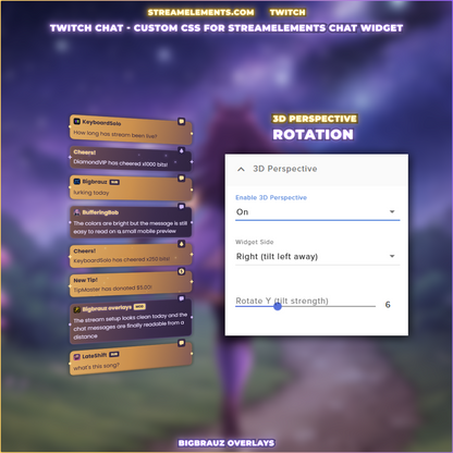 Stargazer Stream Chat Widget