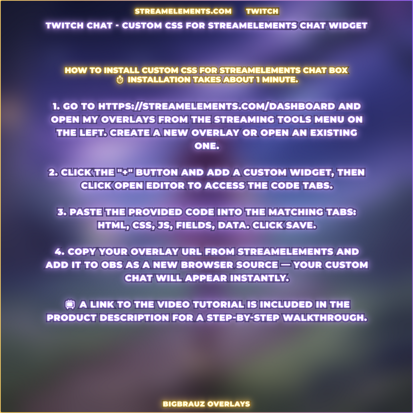 Stargazer Stream Chat Widget