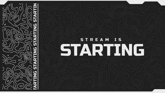 Black and white stream overlays 