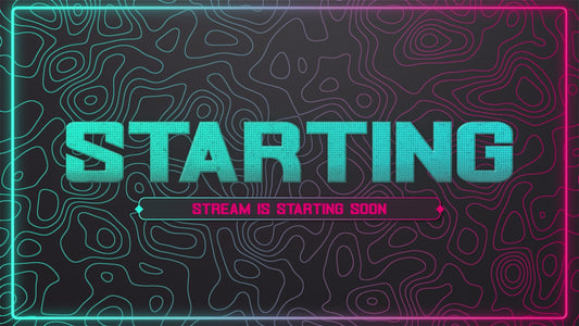 Neon stream overlays