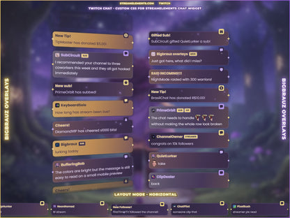 Stargazer Stream Chat Widget