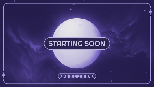 Purple celestial stream overlays.